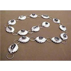 Sterling silver concho belt 294.6gr  9.5oz
