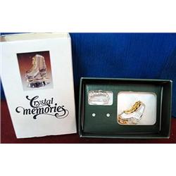 Miniature Swarovski "Crystal Memories" faceted cl