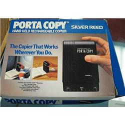 Silver Reed Porta Copy in original box.  As is