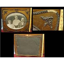 Antique frame with ornate plaster workmanship.  S