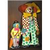 Image 1 : Collection of two wall clowns.  One stands about 
