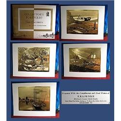 Collector's Portfolio of Gold-Etch Prints by Lion