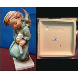 Hummel "Heavenly Angel"  #21/0 1/2.  TMK4.  The f