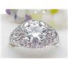 Image 1 : Lady s 1930 s platinum ring with a 2.03Ct round d