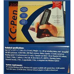 C-Pen Wireless Data Pen in original box with pape