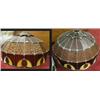 Image 1 : Stained Glass lamp shade standing 11 1/2 tall and