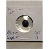 Image 2 : Rare HUGE 4.00 Carat BLUE SAPPHIRE Oval Cut Tested Natural