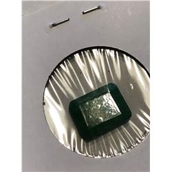 Rare HUGE 3.00 Carat EMERALD Emerald Cut Tested Natural
