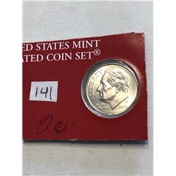 2009 D Roosevelt Dime that was in Mint Set MS High Grade