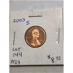 2003 S PROOF Lincoln Penny