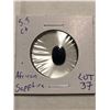 Image 2 : Rare HUGE 5.50 Carat BLUE SAPPHIRE Oval Cut Tested Natural