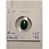 Image 2 : Rare HUGE 6.00 Carat EMERALD Oval Cut Tested Natural