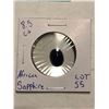 Image 1 : Rare HUGE 8.50 Carat BLUE SAPPHIRE Oval Cut Tested Natural
