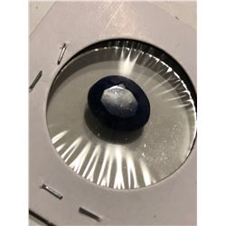 Rare HUGE 11.00 Carat BLUE SAPPHIRE Oval Cut Tested Natural