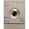 Image 2 : Rare HUGE 6.00 Carat RED RUBY Oval Cut Tested Natural