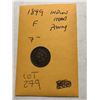 Image 1 : 1899 Indian Head Penny Fine Grade Nice Early US Coin