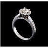 Image 4 : 1.22 ctw Diamond Ring - 14KT White Gold