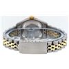 Image 6 : Rolex Ladies 2 Tone Pink Mother Of Pearl Roman & Sapphire Datejust Wristwatch