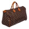 Image 2 : Louis Vuitton Monogram Canvas Leather Speedy 40 cm Bag