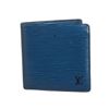 Image 1 : Louis Vuitton Blue Epi Leather Marco Bifold Wallet