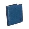 Image 3 : Louis Vuitton Blue Epi Leather Marco Bifold Wallet