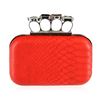 Image 2 : Red Textured Evening Clutch