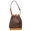 Image 1 : Louis Vuitton Monogram Canvas Leather Noe GM Drawstring Bag