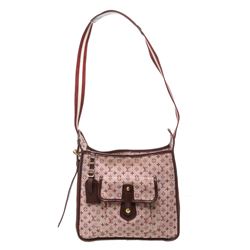 Louis Vuitton Burgundy Mini Monogram Canvas Leather Besace Mary Kate Crossbody B