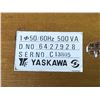 Image 2 : YASKAWA 60 Hz 500 VA 6427928 TRANSFORMER