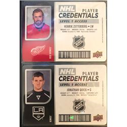 2017-18 Mvp Player Credentials Henrik Zetterberg #NHL-HZ