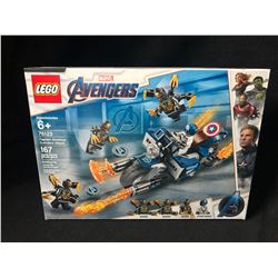 LEGO Marvel Avengers Captain America: Outriders Attack 76123 Building Kit 167Pcs