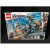 Image 1 : LEGO Marvel Avengers Captain America: Outriders Attack 76123 Building Kit 167Pcs