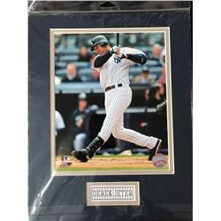 DEREK JETER MATTED PHOTO (10 X 12)