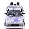 Image 3 : Christopher Lloyd Signed "Back to the Future" Delorean Time Machine Figure (Beckett COA)
