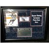 Image 1 : MARKUS NASLUND SIGNED GAME TICKET/ FRAMED PHOTO DISPLAY 32 X 28 (GAMEDAY COA)