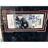 Image 2 : MARKUS NASLUND SIGNED GAME TICKET/ FRAMED PHOTO DISPLAY 32 X 28 (GAMEDAY COA)