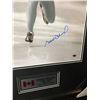 Image 2 : GAETAN BOUCHER SIGNED 28" X 22" FRAMED OLYMPIC PHOTO (GAMEDAY COA)