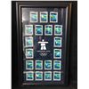Image 1 : 2010 VANCOUVER OLYMPICS FRAMED SPORTS EVENTS CARDS (24" X 36")