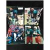 Image 1 : 8 X 10 AUTOGRAPHED FOOTBALL PHOTO LOT (SPORTS CARDS COA)