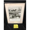 Image 1 : 1965 ORIGINAL FRAMED PHOTO FROM WINNER'S CIRCLE (EXHIBITION PARK, VANCOUVER BC)
