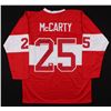 Image 1 : Darren McCarty Signed Detroit Red Wings Jersey Inscribed "B**** A** Beatdown" (JSA COA)
