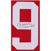 Image 2 : Bobby Hull Signed Chicago Blackhawks 35x43 Custom Framed Jersey (JSA COA)