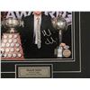 Image 2 : HENRIK SEDIN SIGNED ART ROSS/ HART MEMORIAL FRAMED PHOTO (18" X 18")