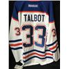 Image 1 : LIMITED EDITION CAM TALBOT SIGNED OILERS JERSEY (AJ SPORTS COA) 9/33