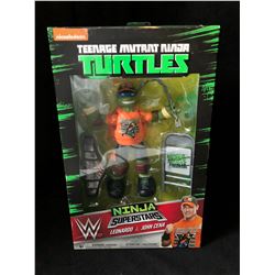Teenage Mutant Ninja Turtles WWE Ninja Superstars Leonardo as John Cena