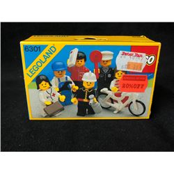 Sealed Lego Classic Town 6301 Town Mini Figures 1986 LEGOLAND Rare Bicycle