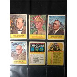 1965 TOPPS BATTLE CARDS LOT