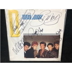 DURAN DURAN BAND SIGNED VINYL RECORD