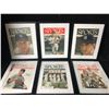 Image 1 : VINTAGE SPORTS ILLUSTRATED FRAMED MAGAZINE COVERS