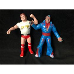 WRESTLING ACTION FIGURE LOT (RODDY PIPER/ HONKY TONK MAN)
